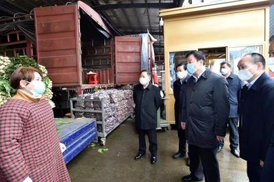 深入基層察實情 精準調研保供應——劉奇在南昌調研醫用物資保障與市場供應工作紀實